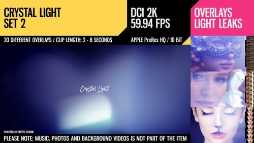 Optical Lens Flare Light Leaks Pack