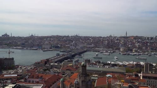 Istanbul Türkei November 2022 Toller Blick auf Istanbul von