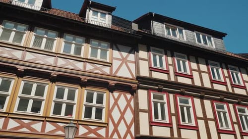Facades of Typical German Houses