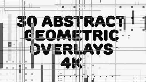 Abstract Geometric Digital Overlays Collection