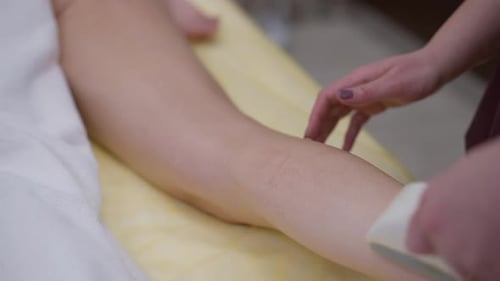 Laser Hair Removal Treatment in Spa Environment