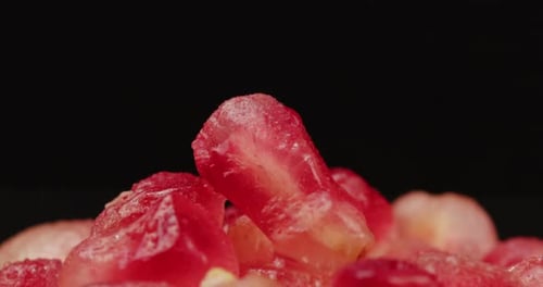 Close-up of Fresh Pomegranate Seeds