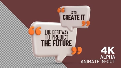 Inspirational Quote: the best way to predict your future is to create it