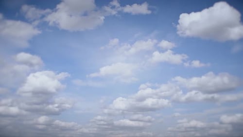 Blue sky with clouds