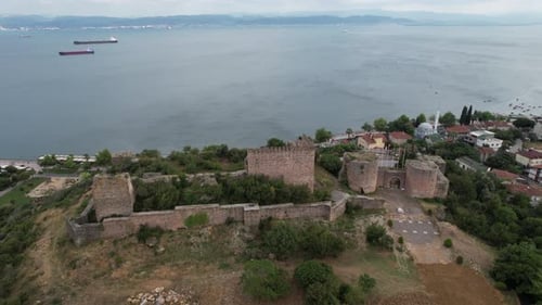 Aerial Historical Castle