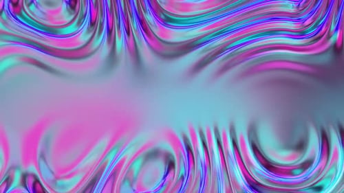 Abstrakte Schleife Neon-Stil Digitaler Hintergrundfluss