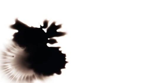 Patrón de manchas de tinta Rorschach
