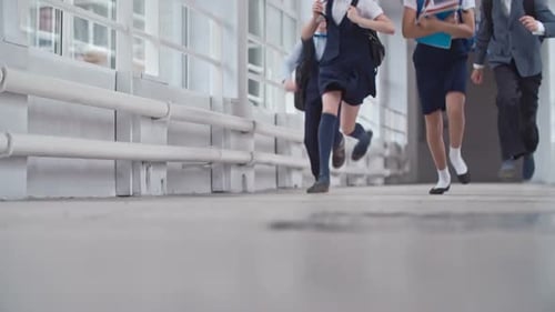 Joyful School Children