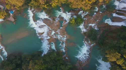 Agua Azul Waterfalls in Chiapas Mexico