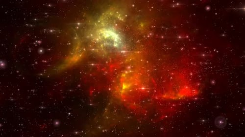 Roter Galaxy Space Motion Loop-Hintergrund