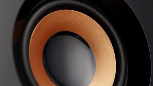 Speaker Bumping in Close Up Shot