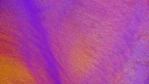 Vibrant Swirling Fluid Glitter Background Animation