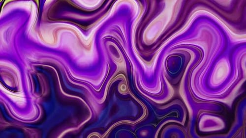 Vibrant Purple Abstract Liquid Flowing Motion Background