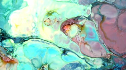 Swirling Pastel Colors Creating Abstract Background