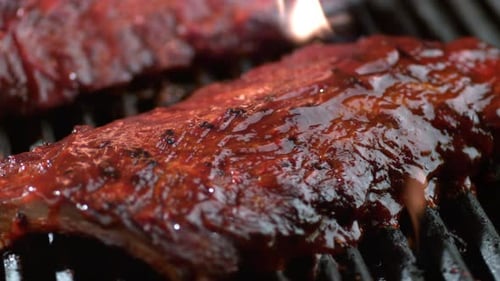 Barbeque ribs, shot on Phantom Flex 4K