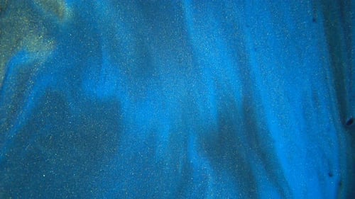 Fließende Farbe