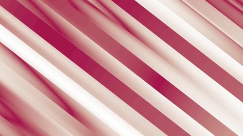 Dynamic Abstract Red and White Stripes Motion Background