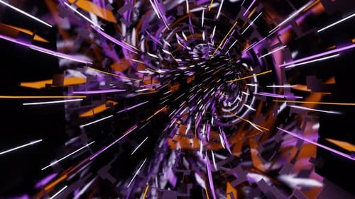 Hypermistic Highspeed Lilac Tunnel