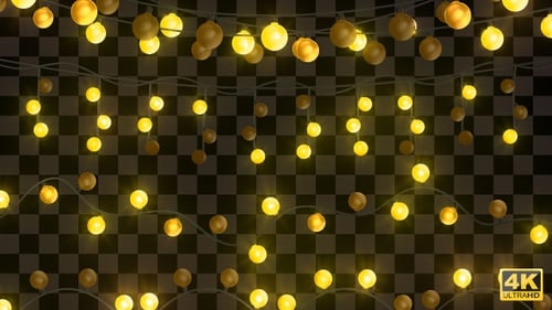 Weihnachtslichter verzieren