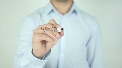 What Business Should I Start?, Writing On Transparent Screen