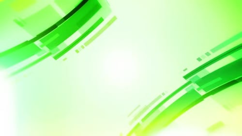 Abstract Technology Curve Overlapped Geometric