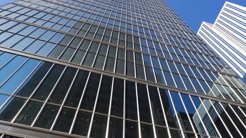 Tall Downtown Office Building On Sunny Day 7