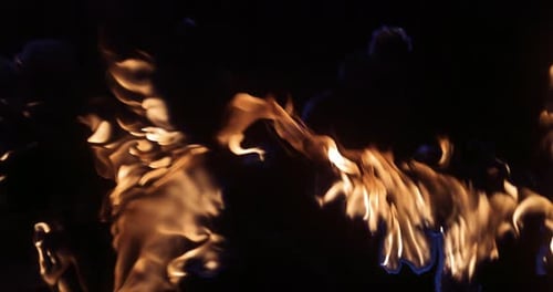 Hintergrund mit Feuer