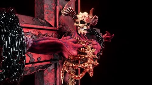 The Hell Creature VJ Loop