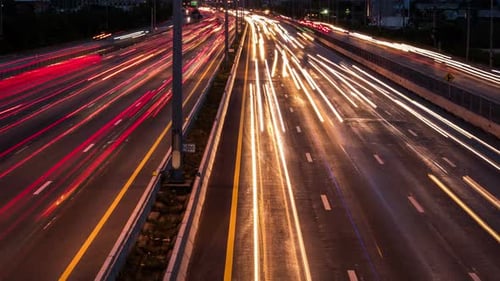 Nacht im Straßenverkehr