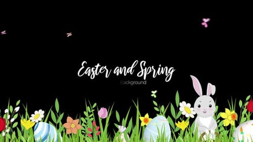 Oster- und Frühlingshintergrund