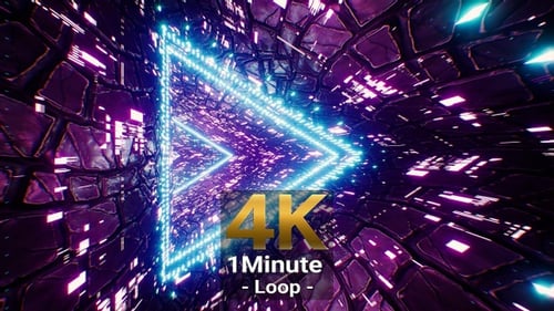 Triangle VJ Tunnel 4K