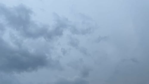 Gewitterwolken, Zeitraffer