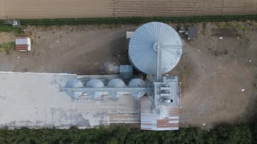 Weizen-Silo