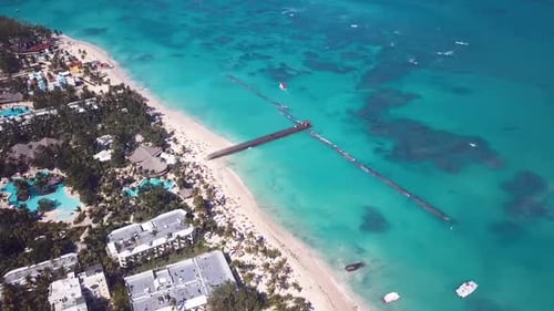 Punta Cana Beach In Dominican Republic A Caribean Beach 3 1080 60fps