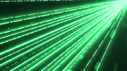 Fondo abstracto de datos de líneas tecnológicas