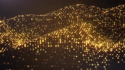 Golden Luxary Particles