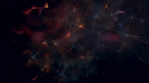 Schleife für Plexus und Staubpartikel 4k