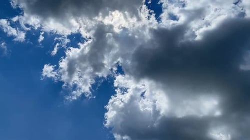 Wolken, Himmel, Zeitraffer