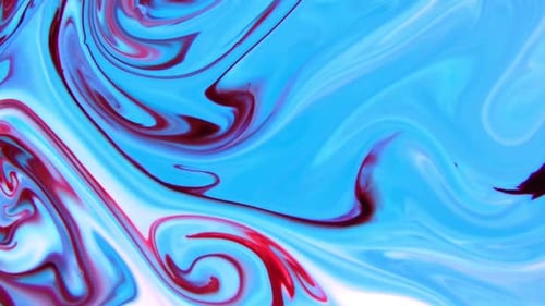 Psychedelic Color Swirling And Explosion Texture 46