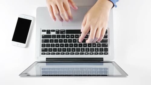 Laptop Internet Surfing