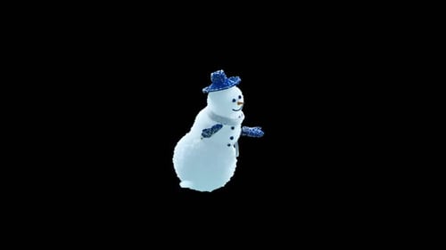 Snowman Dancing HD