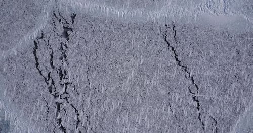 Beautiful Ice Patterns Of Baikal Lake