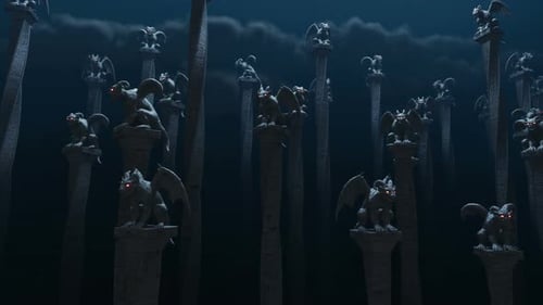 Gargoyles Background