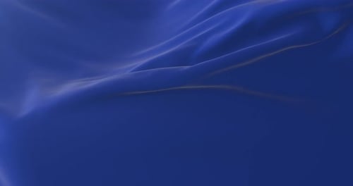 Smooth Blue Abstract Wave Motion Background
