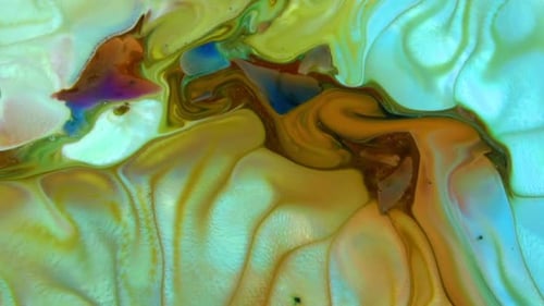 Abstract Swirling Ink Background