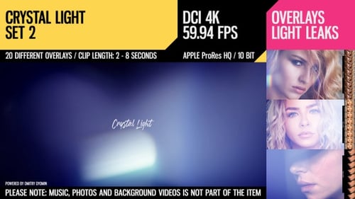 Dynamic Optical Lens Flare Overlays