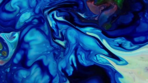 Abstrakter Hintergrund mit fließendem Gemälde