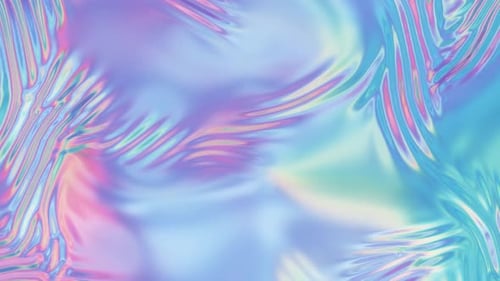 Abstract Holographic Liquid Wave Surface with Ripple and Swirl