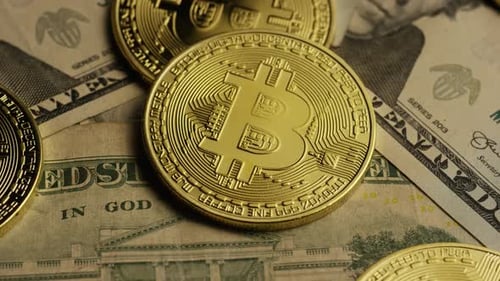 Plan rotatif de Bitcoins (cryptomonnaie numérique) - BITCOIN