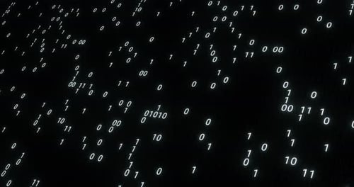 Fluxo de
dados futurista, fluxo digital. Padrão dinâmico com raios de energia e luz.